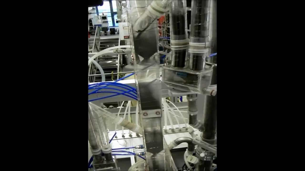 DUAL FLUIDIZED BED SYSTEM - cold flow model investigations