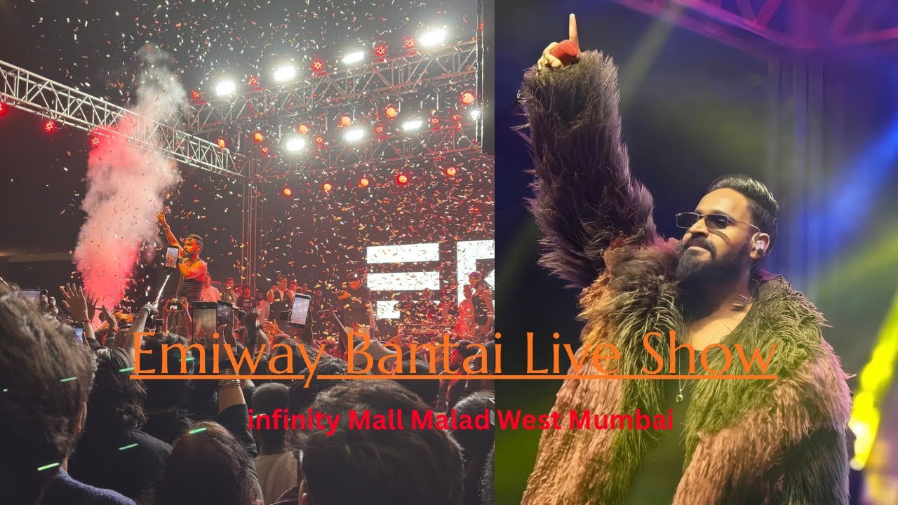 EMIWAY BANTAI LIVE FULL SHOW INFINITY MALL MALAD WEST MUMBAI #bkp