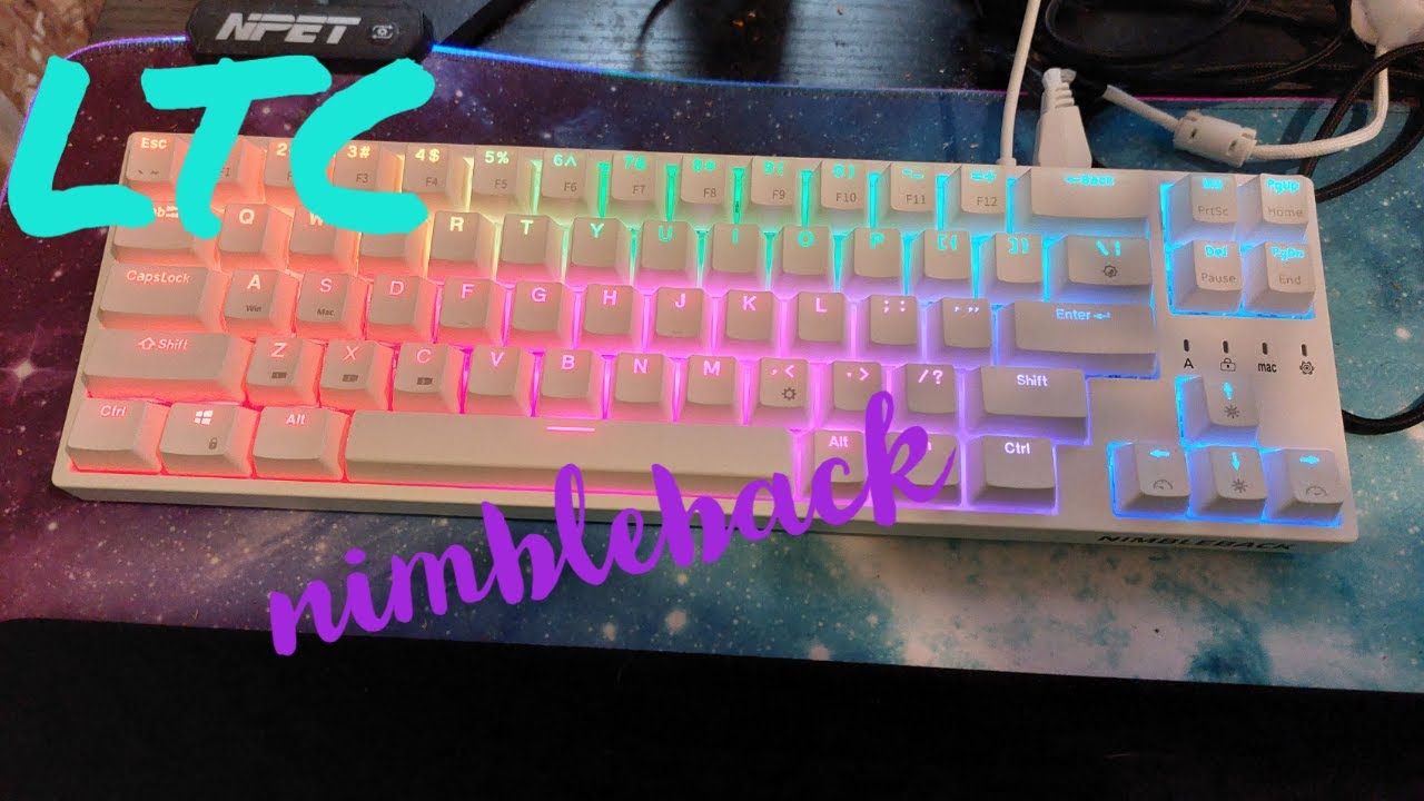 What makes the AMAZING  LTC nimbleback special? #keyboard #hotswappable
