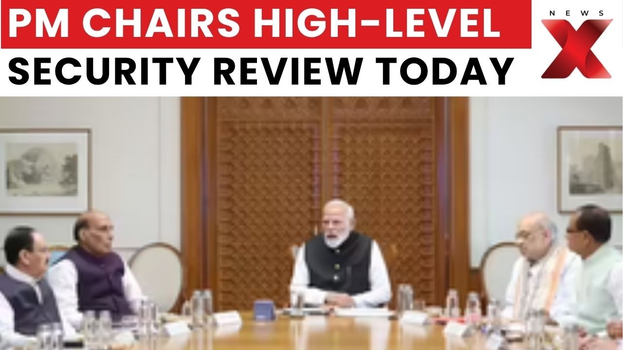 High-Level Security Review: PM Modi Leads Back-to-Back Cabinet Meetings in Capital | NewsX