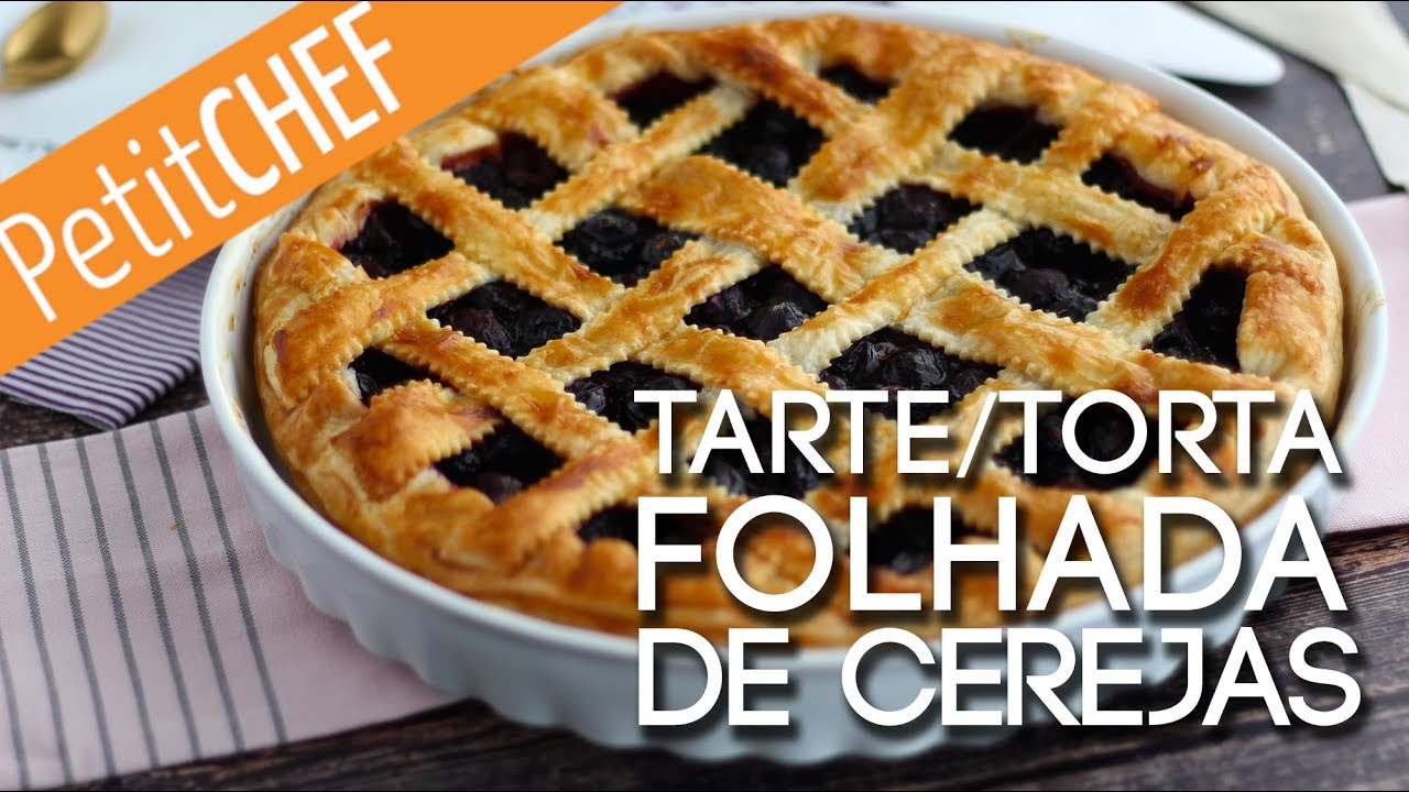 Tarte folhada de Cereja
