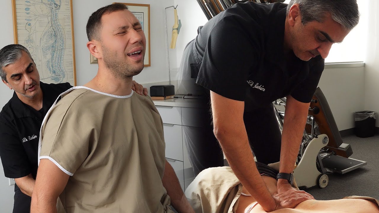 Relieving Back Pain through adjustments with Dr. Rahim.