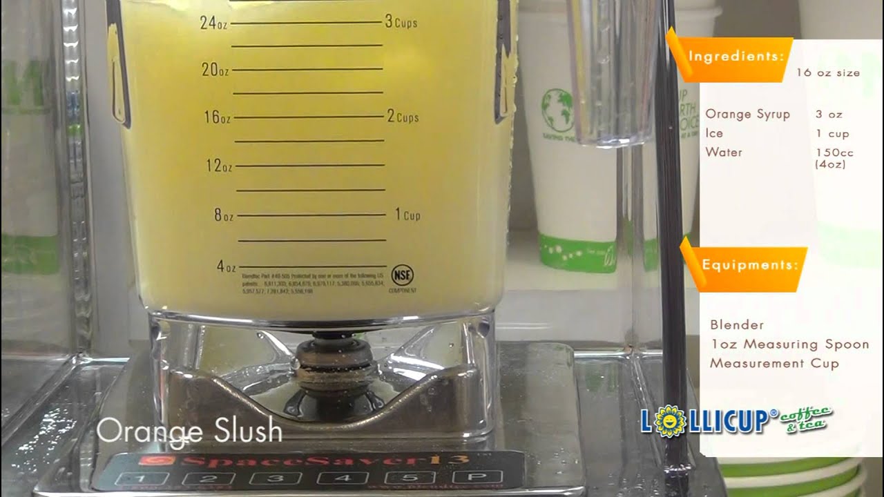 How to Make Orange Slush