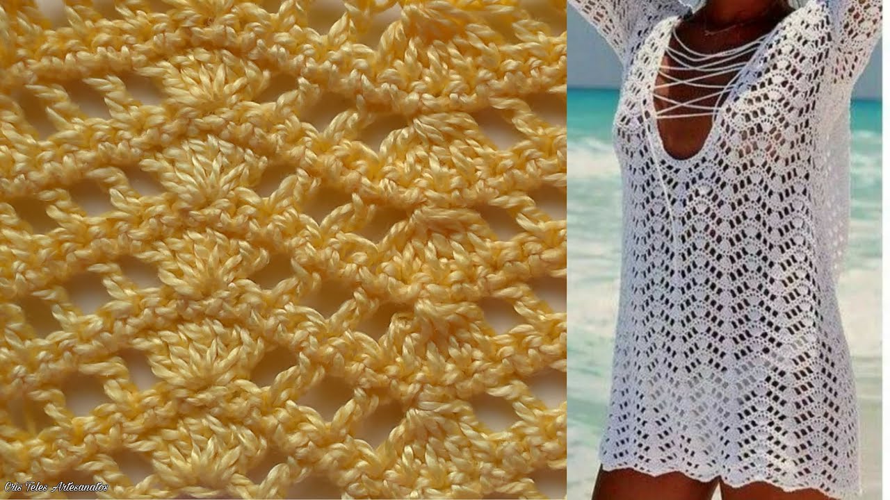 Ponto Fantasia Ponto Chevron em Crochê #11 Passo a Passo Tutorial completo por #cristelesartesanatos