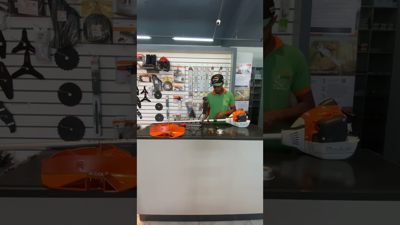 Montagem da Stihl FS 161