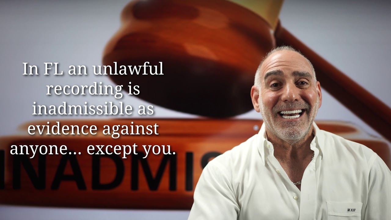 335) Can I Secretly Record a Conversation to use as Evidence in FL? #HaberPA Criminal Defense Lawyer
