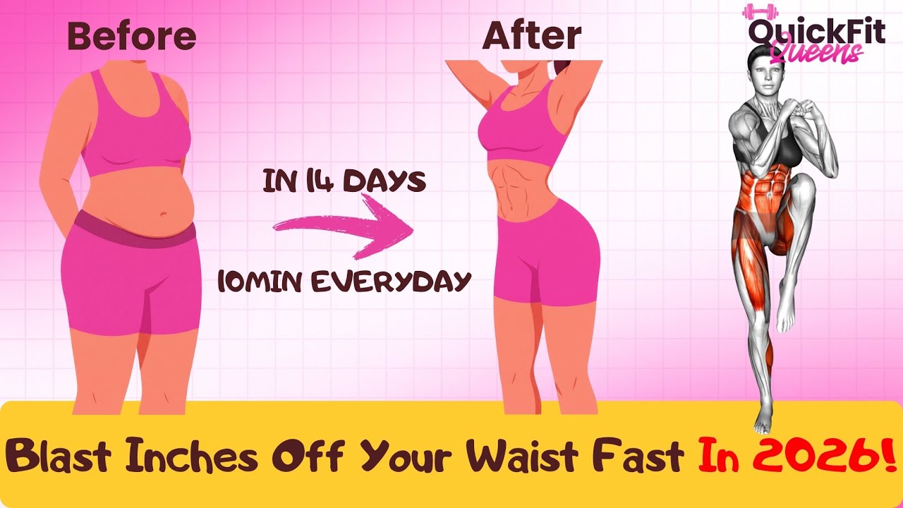 Blast Inches Off Your WAIST Fast with This Standing Abs Workout in 2026!