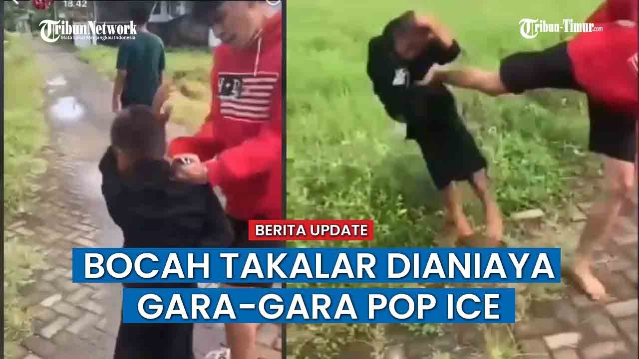 Video Viral Penganiayaan Bocah SD oleh Dua Remaja Tetangga di Takalar, Korban Dituduh Curi Minuman