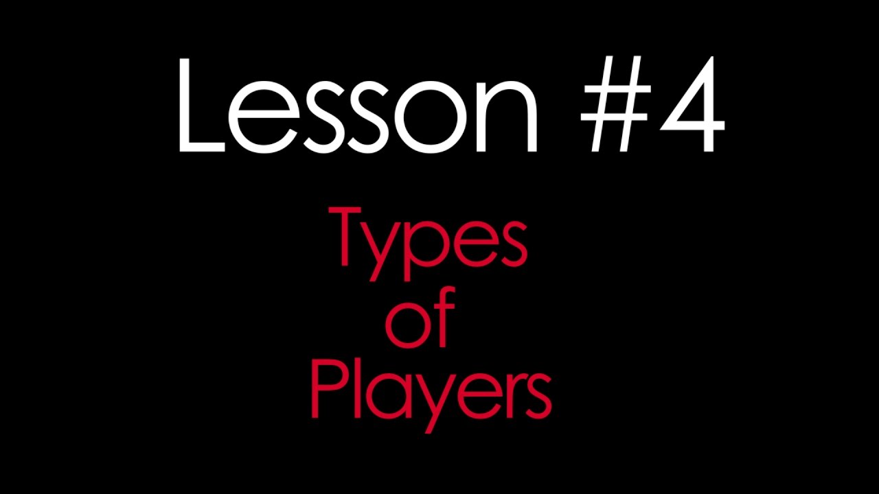 Types of Players in Poker