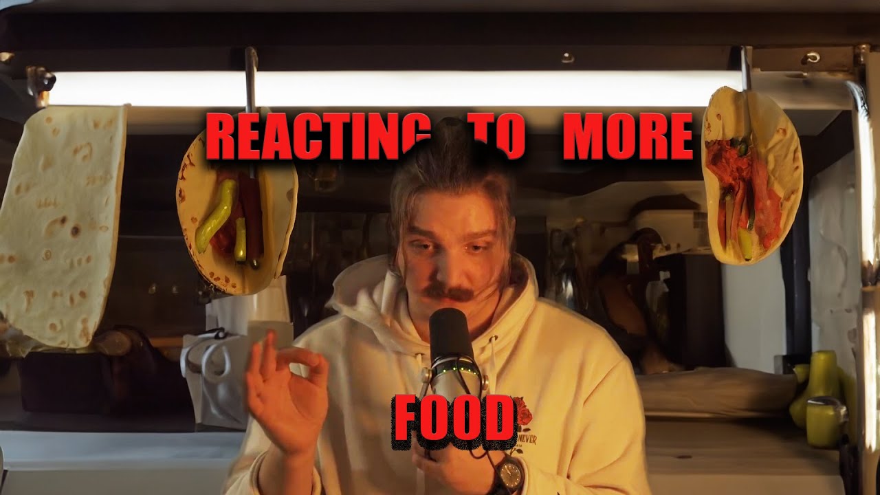 REACTING TO COOKING IN THE WOODS (MEN WITH THE POT)