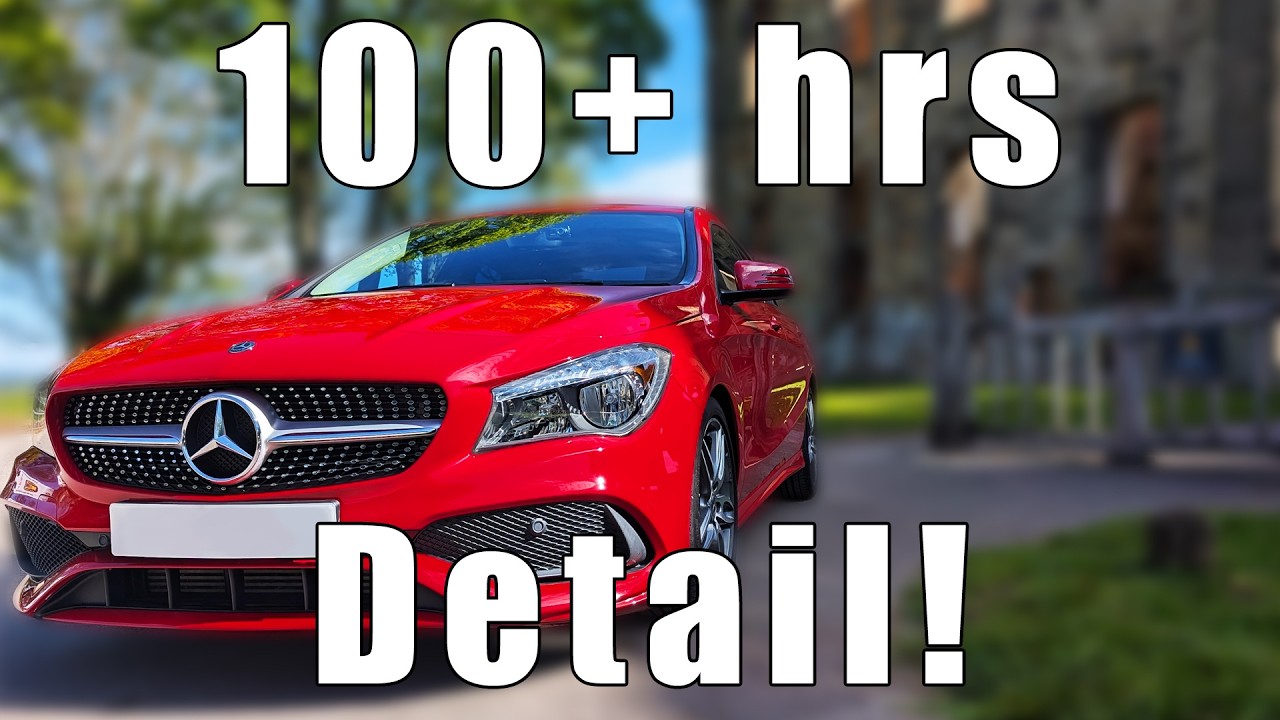 100 HOUR DETAIL! The most in depth detailing video on YouTube! (overspray, sanding, painting, dents)