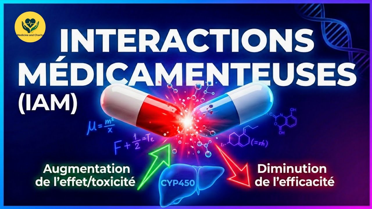 💊Les interactions medicamenteuses🩸💉 IAM pharmacenetiques🩺✅ Partie 02