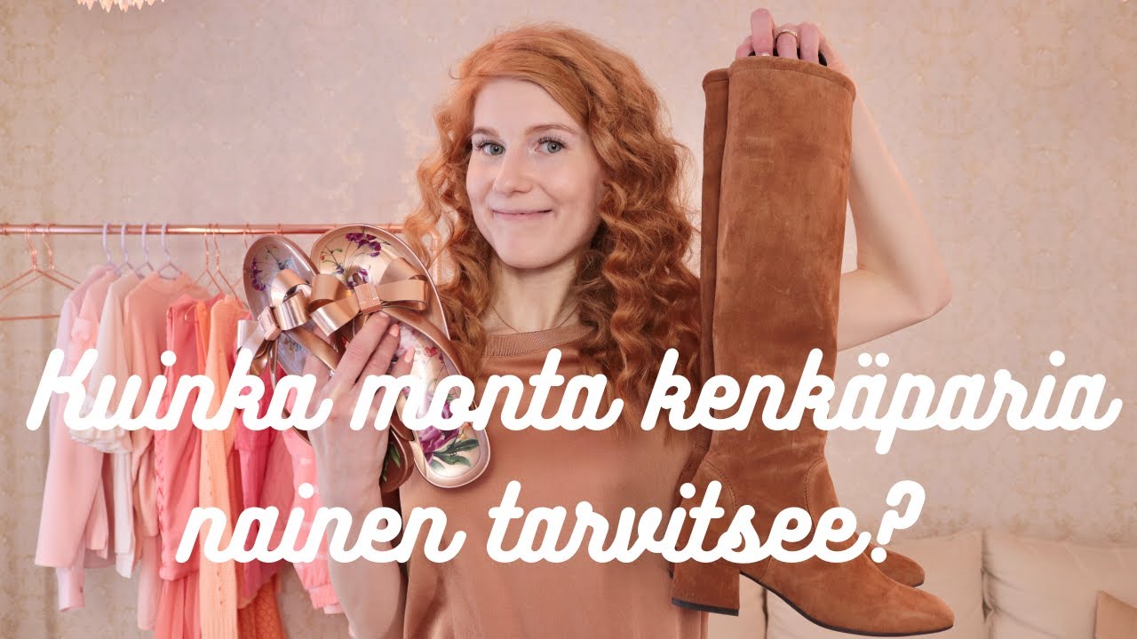 Kuinka monta kenkäparia nainen tarvitsee? 👠~ Nina Jasmin