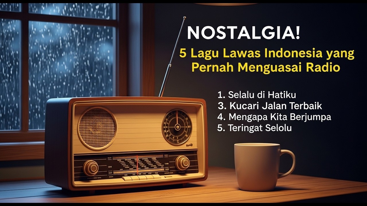 Nostalgia! 5 Lagu Lawas Indonesia yang Pernah Menguasai Radio