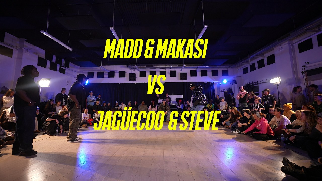 TOP 16 - MADD & MAKASI VS JAGUECOO & STEVE | KEY LAB BATTLE VOL.1
