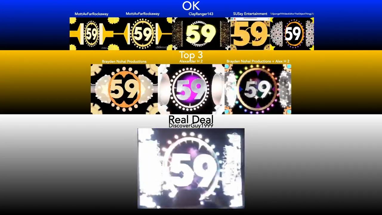 TSQ NYRE Countdowns (2000-2008) Remakes - Mega Comparison (V1)