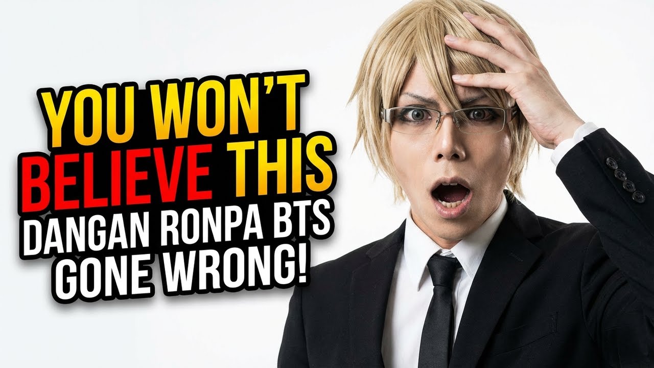 DANGAN RONPA PHOTOSHOOT BTS (VLOG)