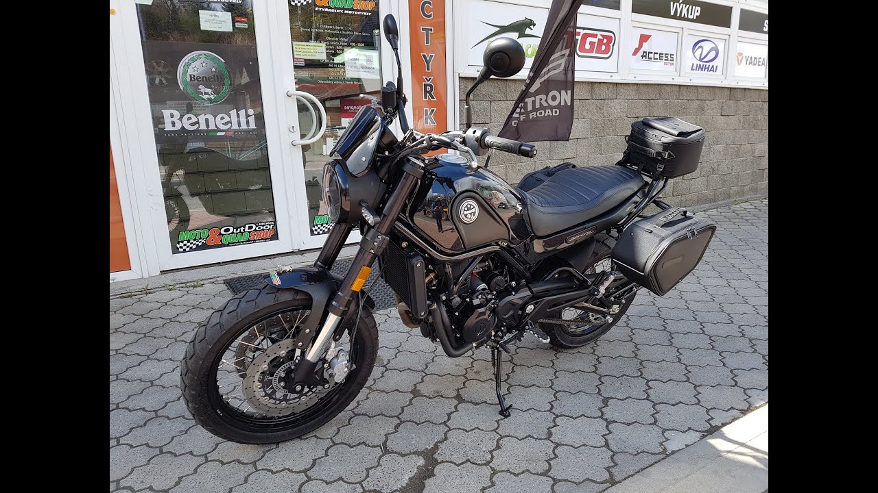 Benelli Leoncino Trail 500 + kufry Outdoor-liberec