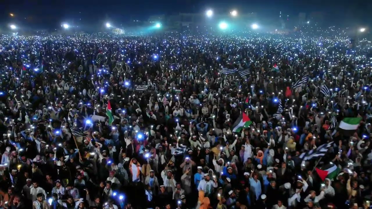 Drone Footage | Shaheed-e-Islam Conference Larkana