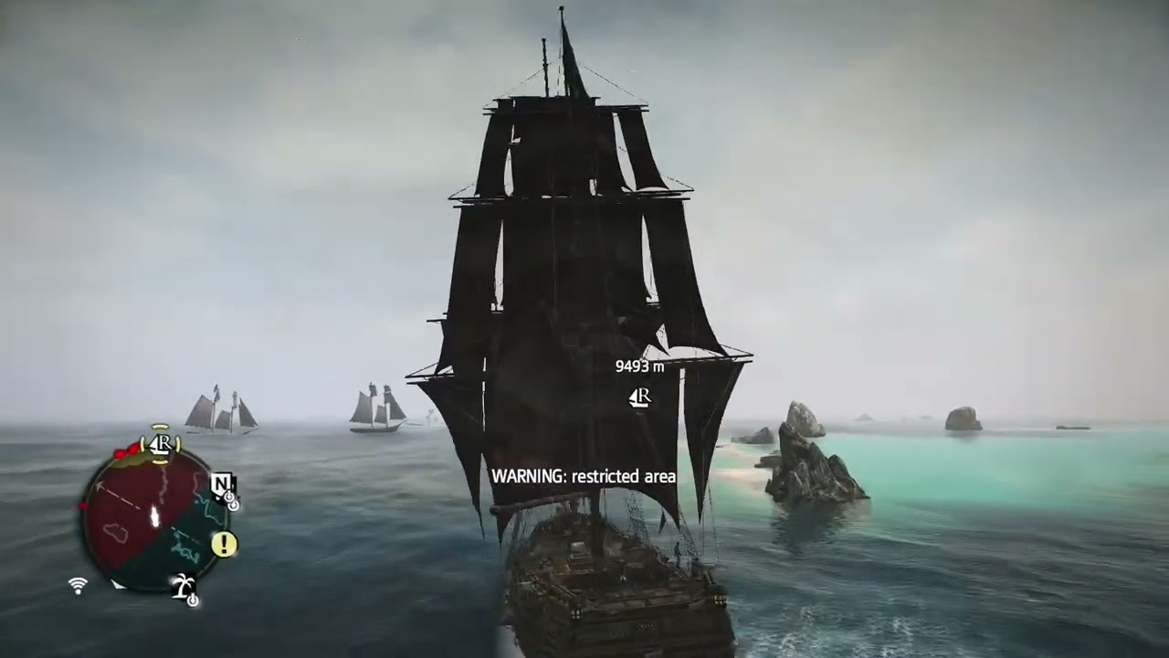 sailing in assassins creed 4