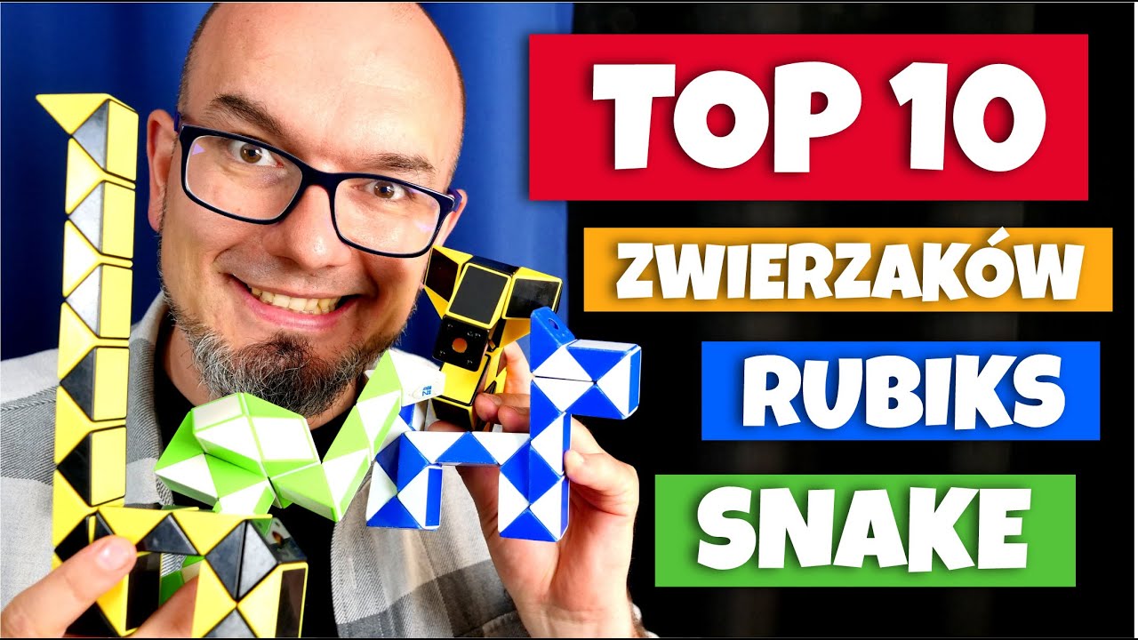 TOP 10 zwierzaków Rubik's Snake