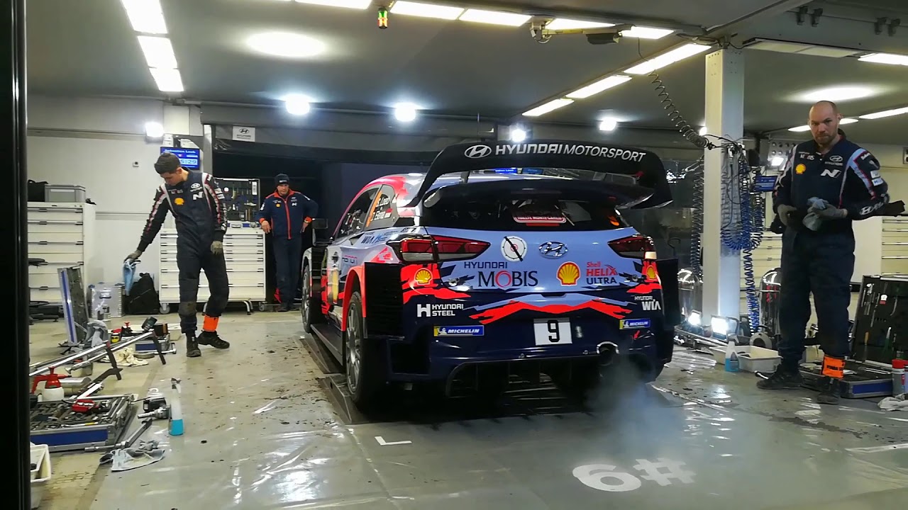 Rally Monte-Carlo 2020 Service Park Gap
