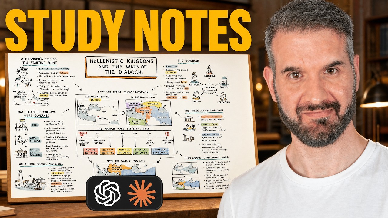 How I Make Accurate Study Notes With ChatGPT & Claude in 2 mins