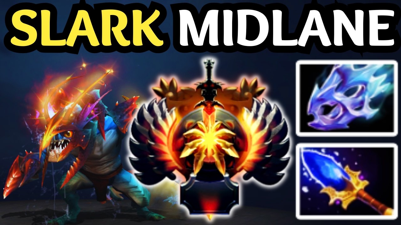 🔥 21 KILL !! WHY SLARK MIDLANE IS IMPOSSIBLE TO LOCK DOWN | DOTA 2 GAMEPLAY 🔥