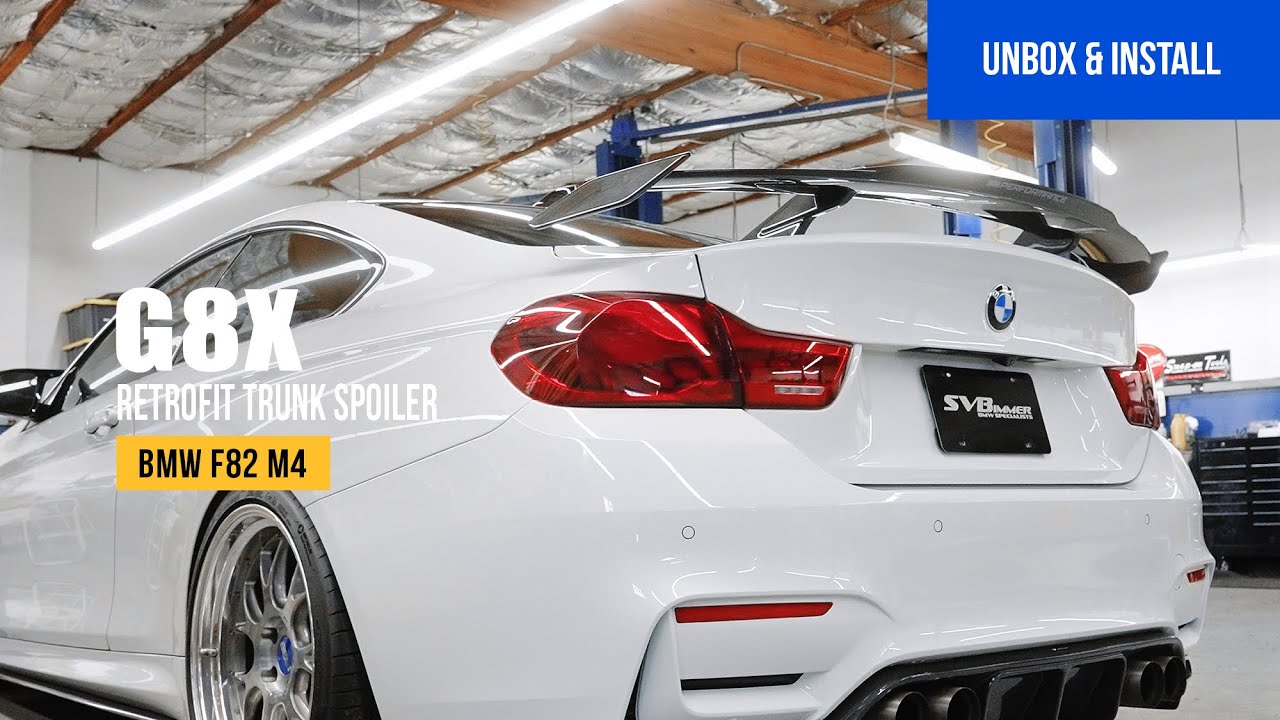 Retrofit G8X M Performance Spoiler on F82 M4 | SVBimmer