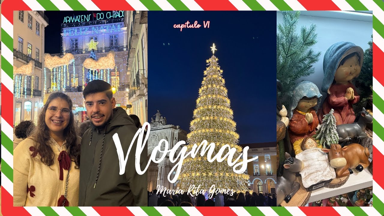 FUI VER AS LUZES DE NATAL A LISBOA Ep.6 || Maria Rita Gomes
