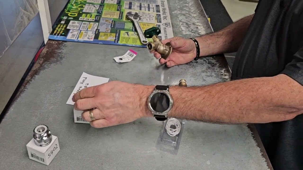 HOW TO REPAIR AND OR REPLACE AN ARROWHEAD HOSE BIB AND MAKE IT UP TO CODE