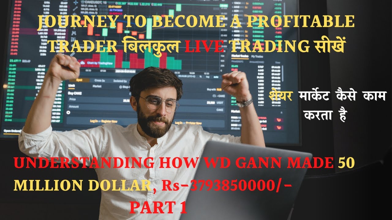 UNDERSTANDING WD GANN ANALYSIS || HOW TO MAKE GANN FAN || PART -1