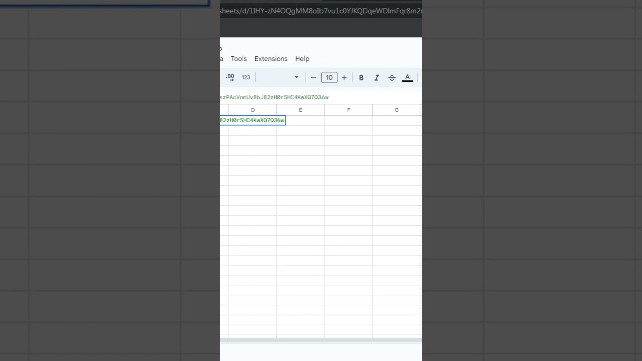 Google Sheet Importrange Function #googlesheets #googlesheetstutorial #short #shorts #youtubeshorts