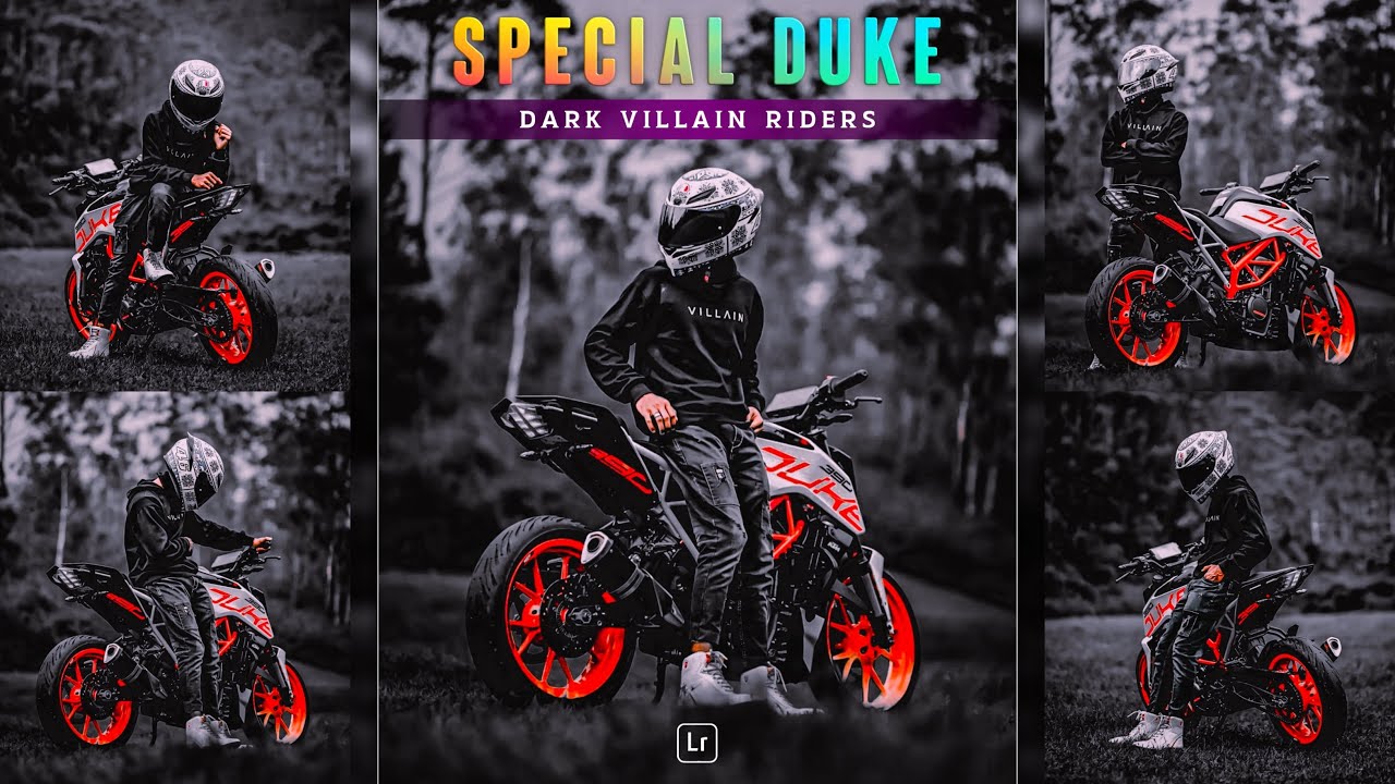 How to Edit Special Bike Poses in Lightroom Mobile | Lightroom Dark Duke Presets