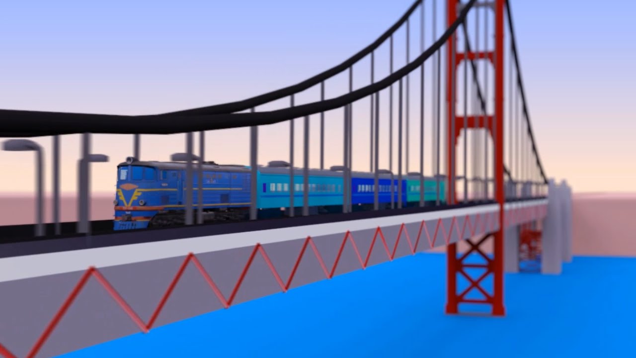 VIDS for KIDS in 3d (HD) - Trains for Children and Bridges - AApV