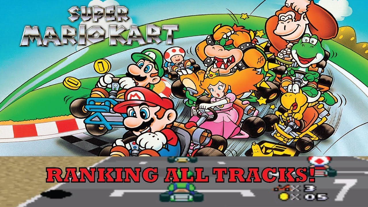 Ranking All Super Mario Kart Tracks