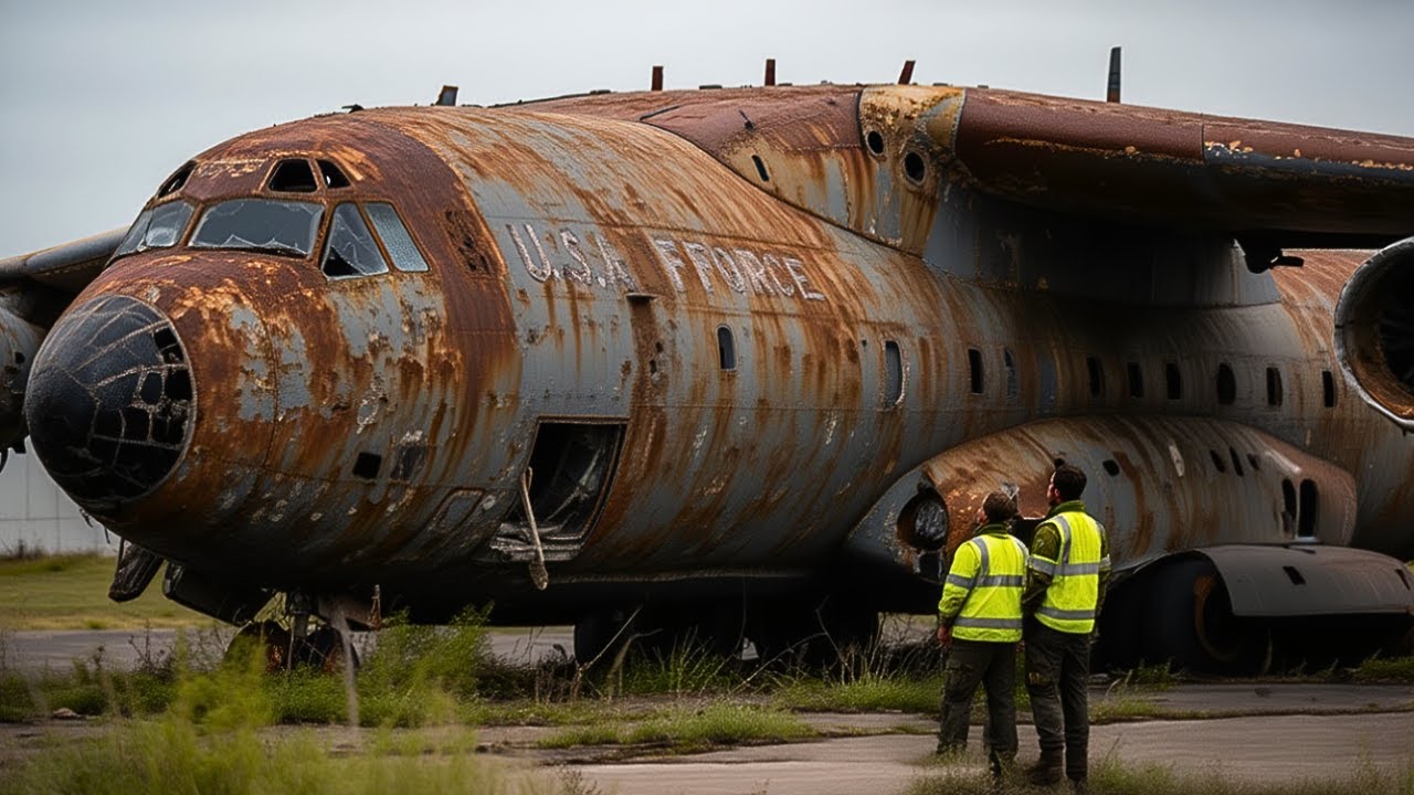 We Bought a $1,700 Old C-17 Globemaster and Renovated it Back to New
