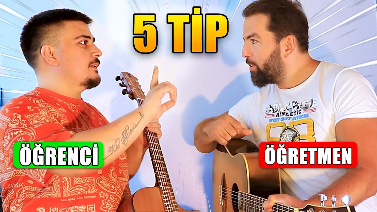 GİTAR KURSU &Ouml;ĞRENCİ TİPLERİ!  W/@GitarDersiOG