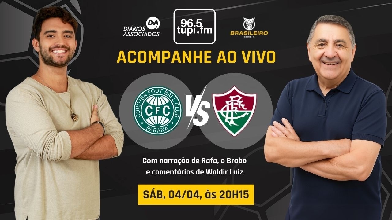AO VIVO: CORITIBA 1 X 1 FLUMINENSE | CAMPEONATO BRASILEIRO | 10&ordf; RODADA