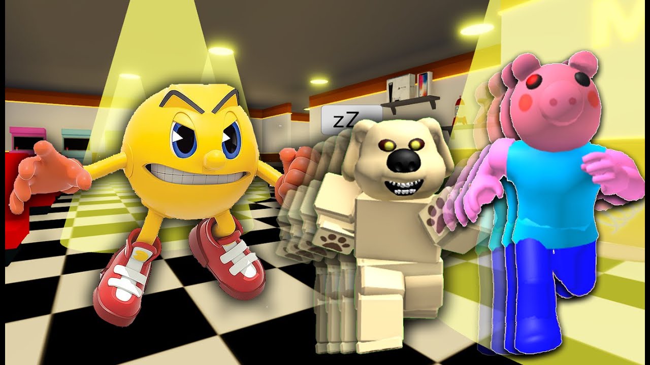 Georgie and TALKING BEN escape the Arcade