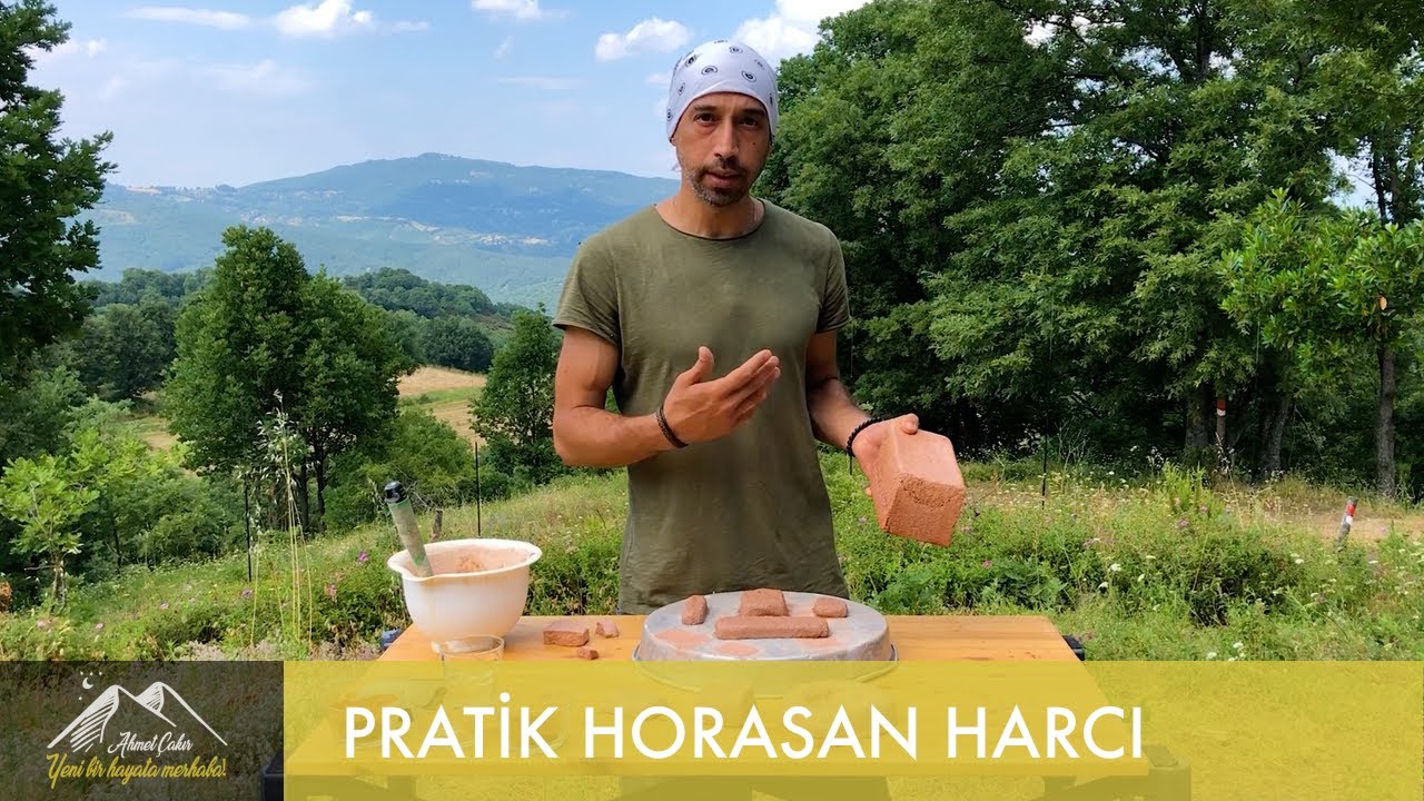 Pratik Horasan Harcı Yapımı.