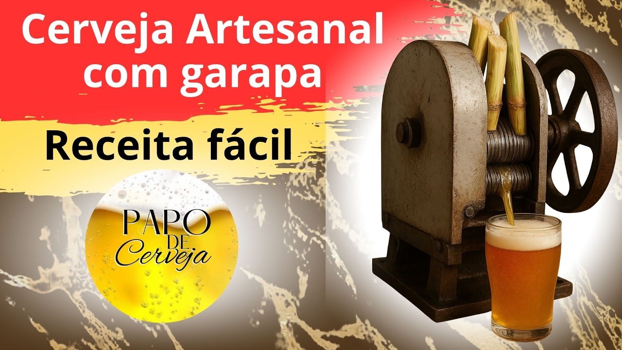 Cerveja Artesanal com Garapa – Leve, Refrescante e Brasileira
