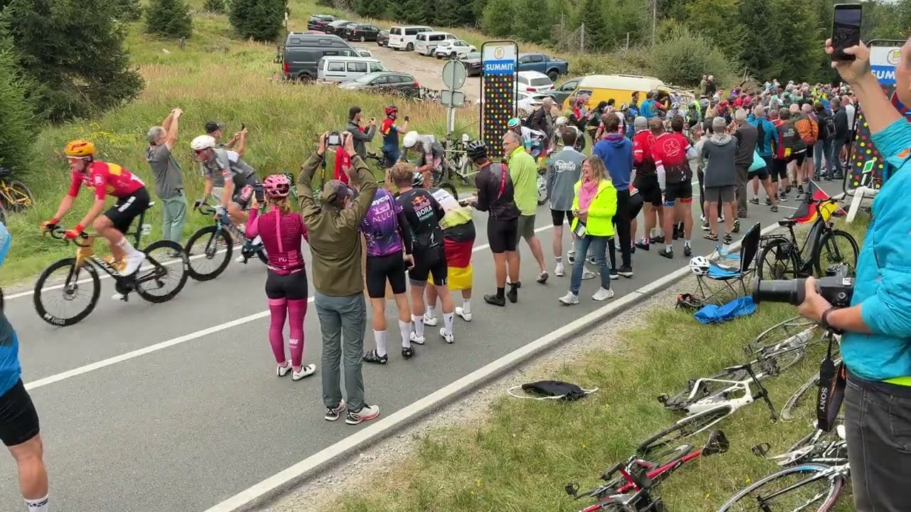 Lidl-Deutschlandtour 2025 Etappe 2 Summit Gauseköte (Detmold-Berlebeck)