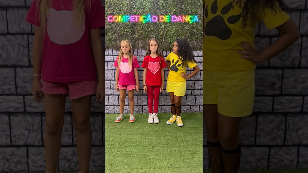 ELES FIZERAM UMA COMPETI&Ccedil;&Atilde;O DE DAN&Ccedil;A!