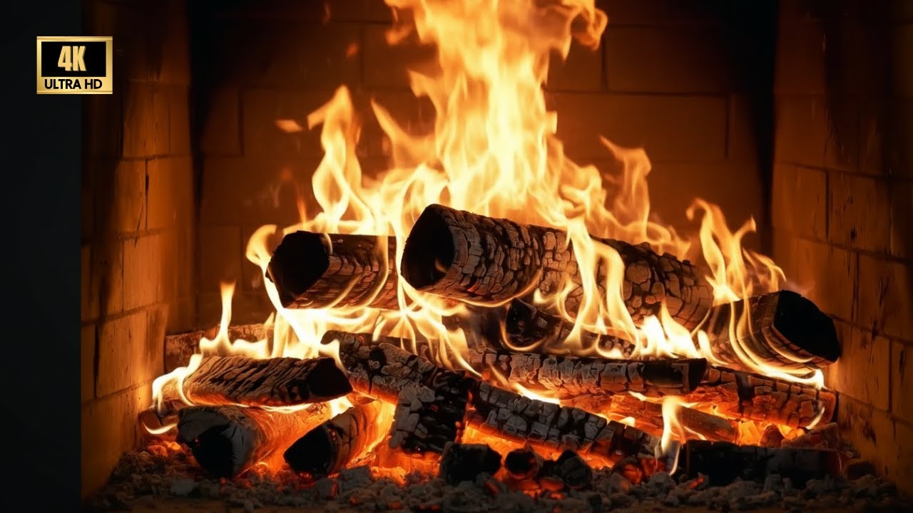 👉 Luxury Fireplace Ambience 🔥 Ultra Realistic Fire Sounds for Deep Focus, Relax, Study & Sleep
