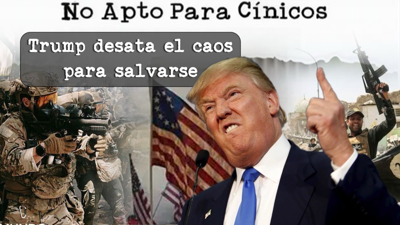 Trump incendia el mundo para salvarse