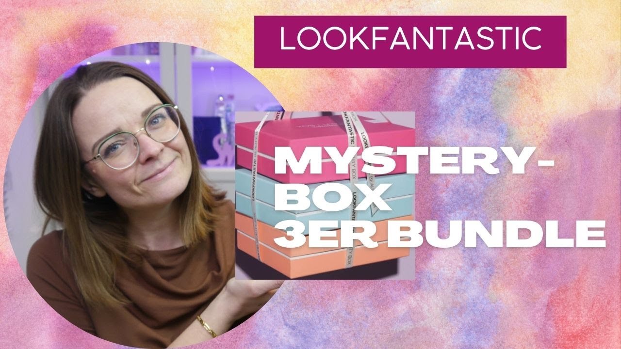 Freudenschreie und mein erstes Mal ❤🙈 | Lookfantastic Mystery-Box 3er Bundle | Unboxing | Simplybee