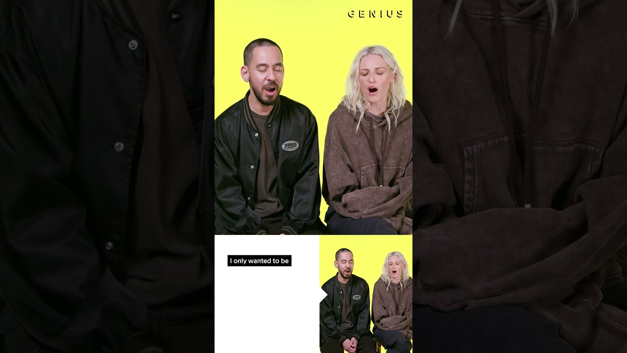 Check out Linkin Park singing the bridge to 
