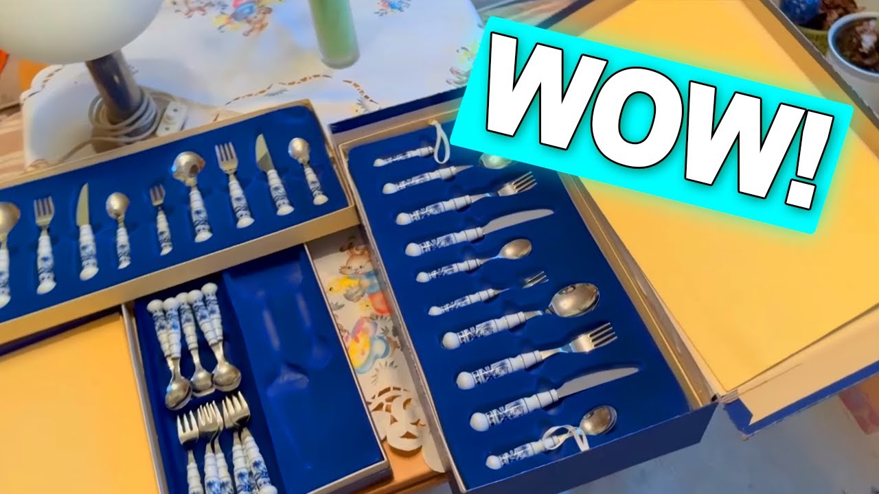 Entrümpelung einer Wohnung! Wir durchsuchen ALLE Schränke nach Schätzen für den Flohmarkt-Verkauf 💎