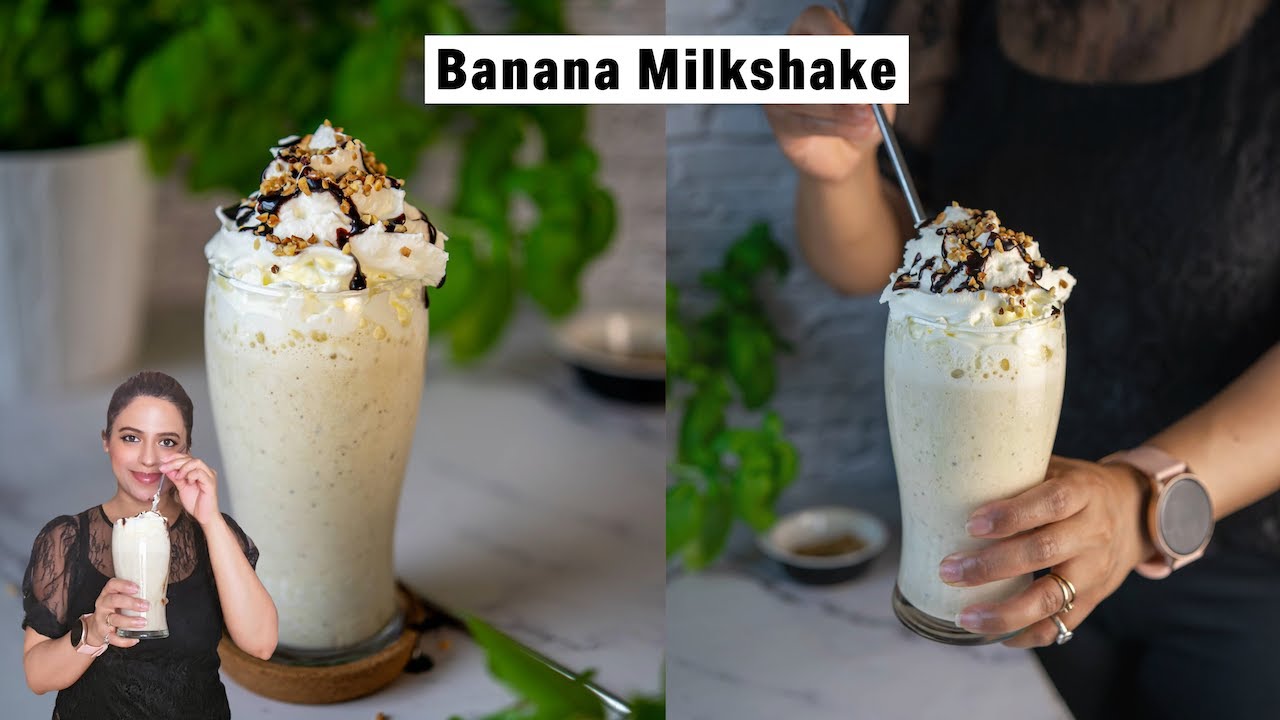 🍌ONE SIP OF THIS BANANA MILKSHAKE & YOU&rsquo;LL NEVER ORDER CAFE SHAKES AGAIN❗